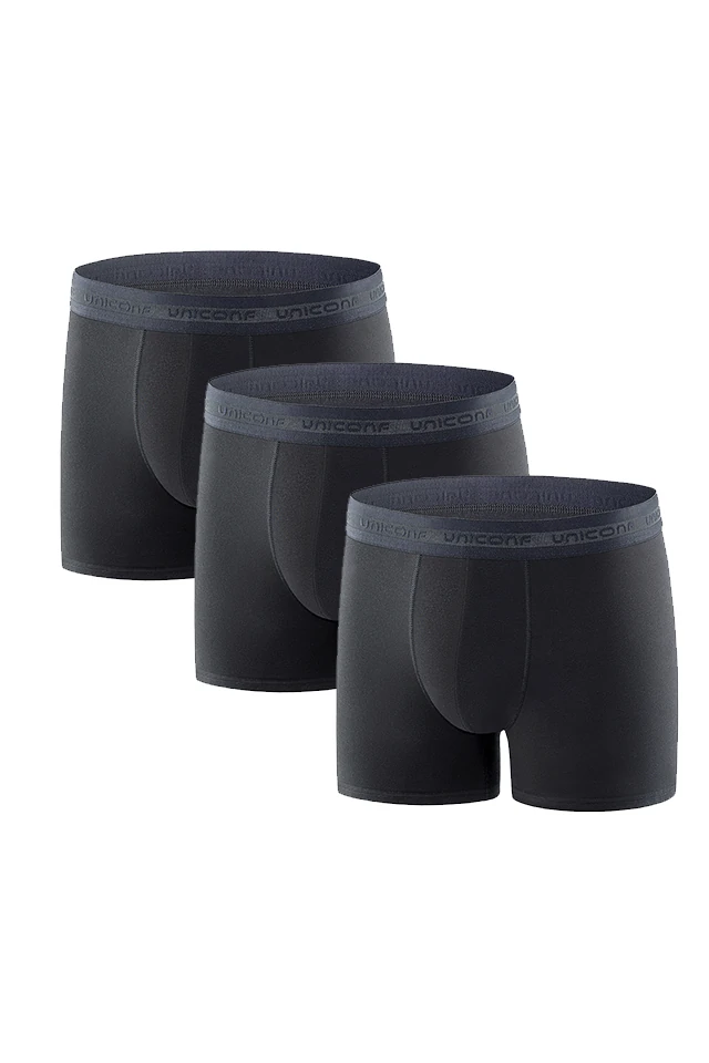 SET BOXERI BARBATI -BASIC-Negru-M