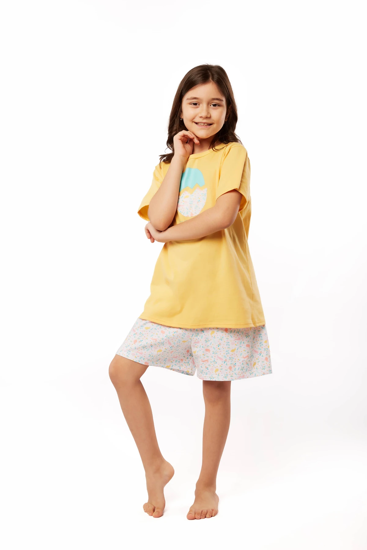 Pijama de fetite-Imprimat-4/5 ani