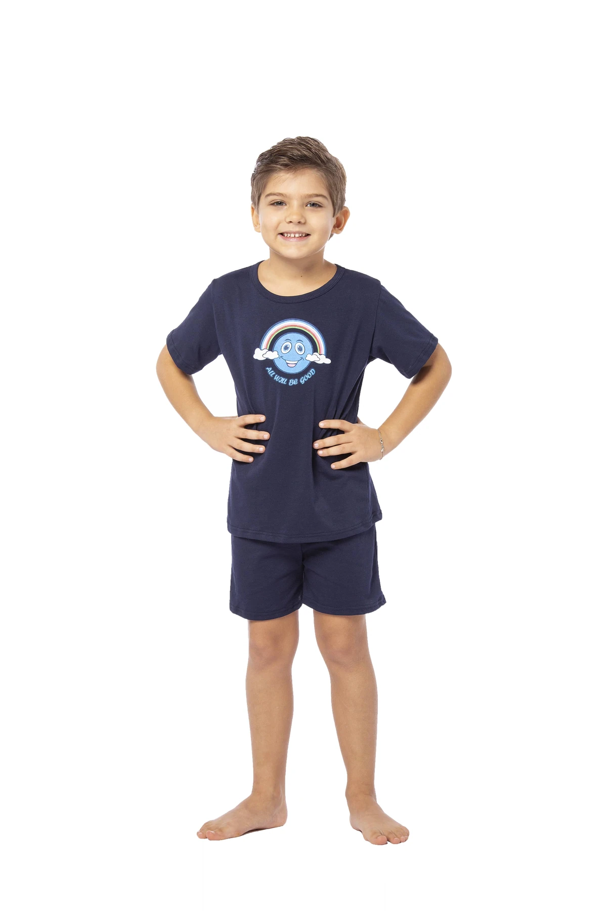 Tricou copii-Bleumarin-2/3 ani